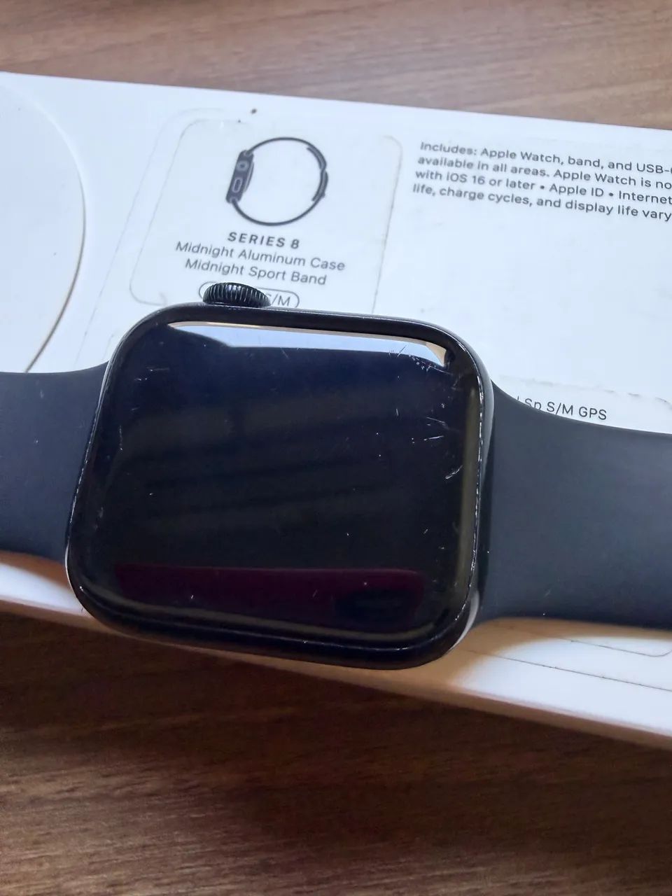 Apple Watch Série 8 - saúde da bateria 87% - Foto 4