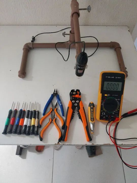  Jogo de Chaves de Fenda para Eletrônicos - 10 Peças - Foto 3