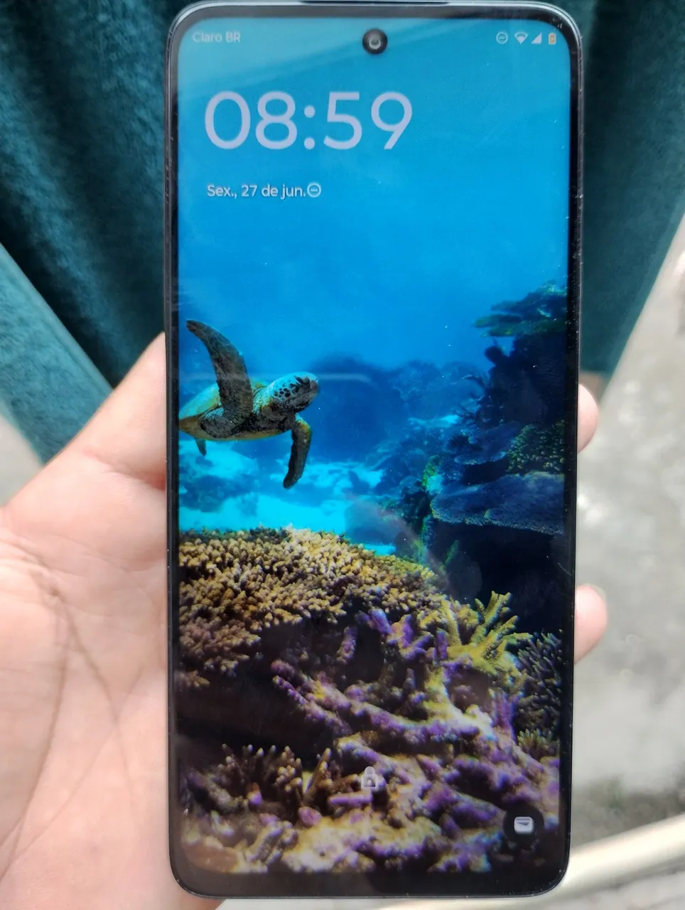 Vendo Moto G15 256GB de Memória Com Nota Fiscal