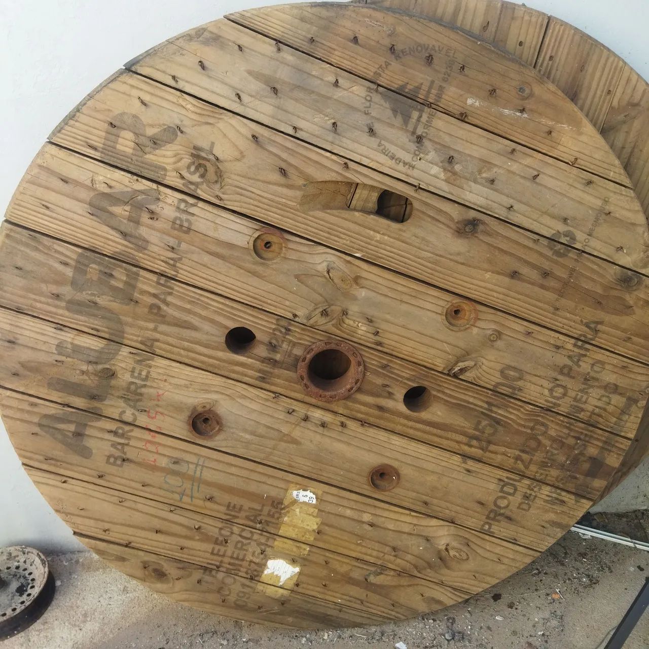 Tampo de madeira para mesa 