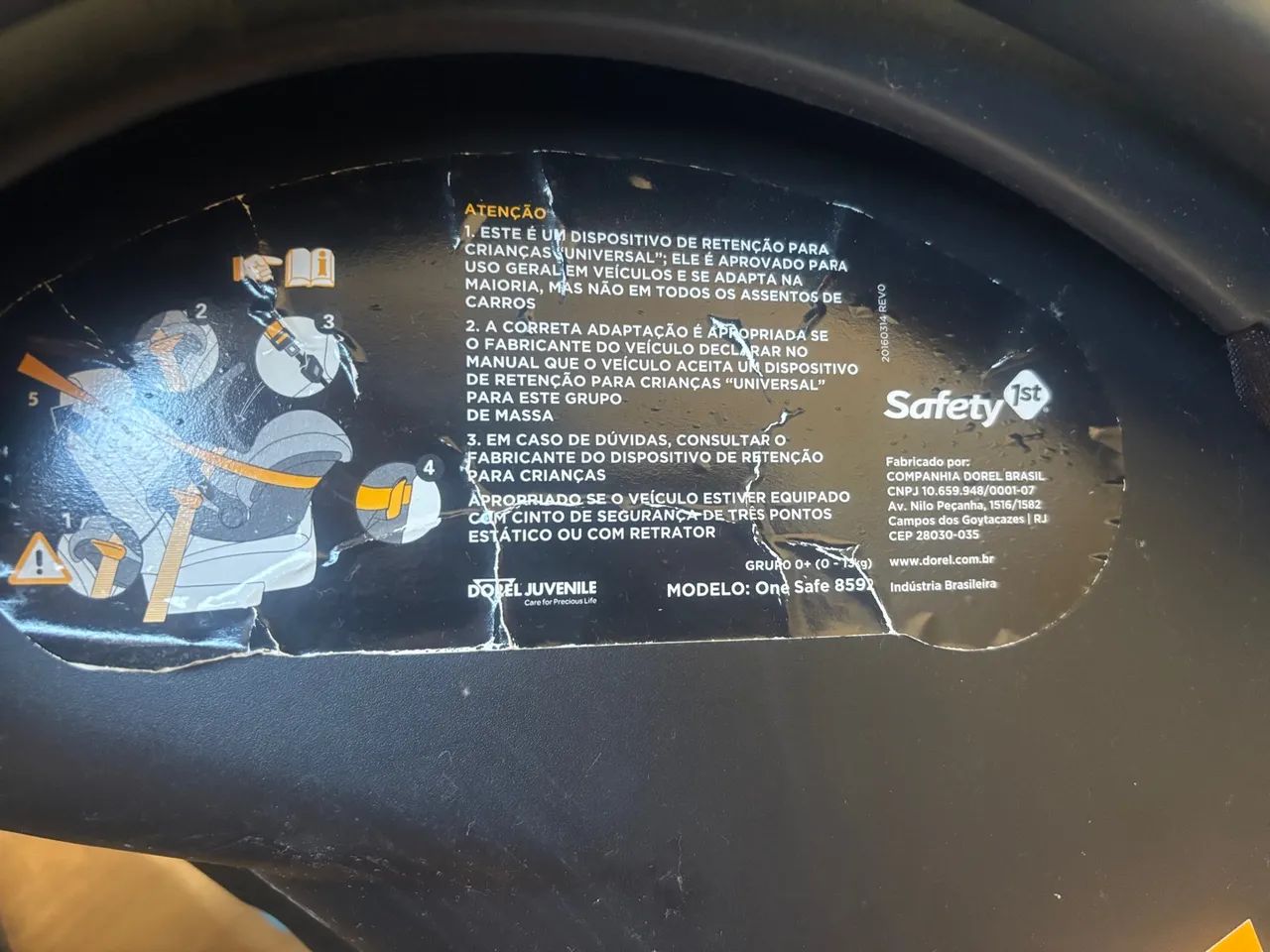 Cadeirinha de Bebê Conforto Safety 1st One Safe - Foto 4