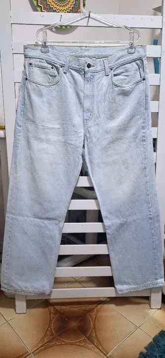 Estilosa Calça Jeans Masculina Tradicional Levi's Tamanho 44 Mtooo Top!!! - Foto 5
