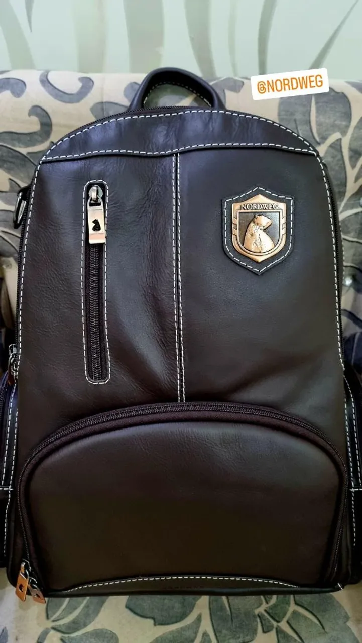 Mochila de Couro Nordweg