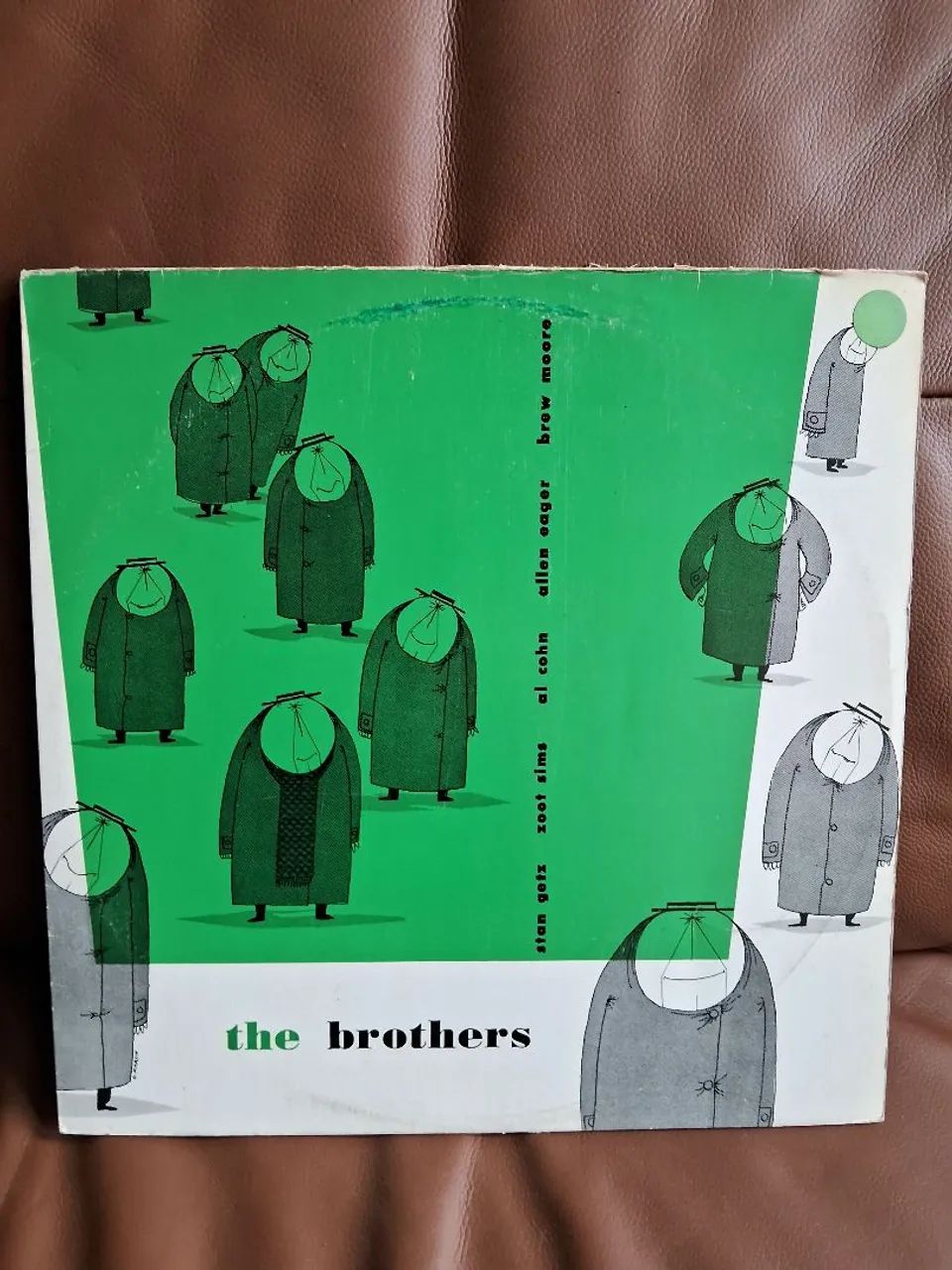 LP disco de vinil de jazz Stan Getz the brothers 