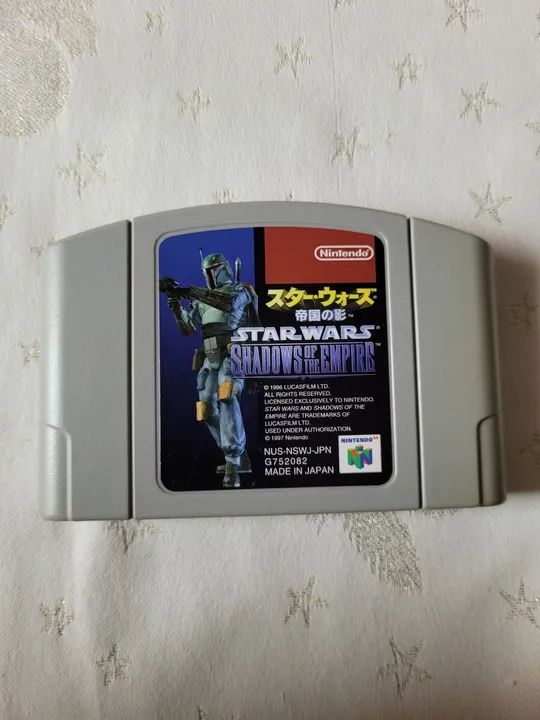Star Wars: Shadows of the Empire - Nintendo 64 Japonês  64