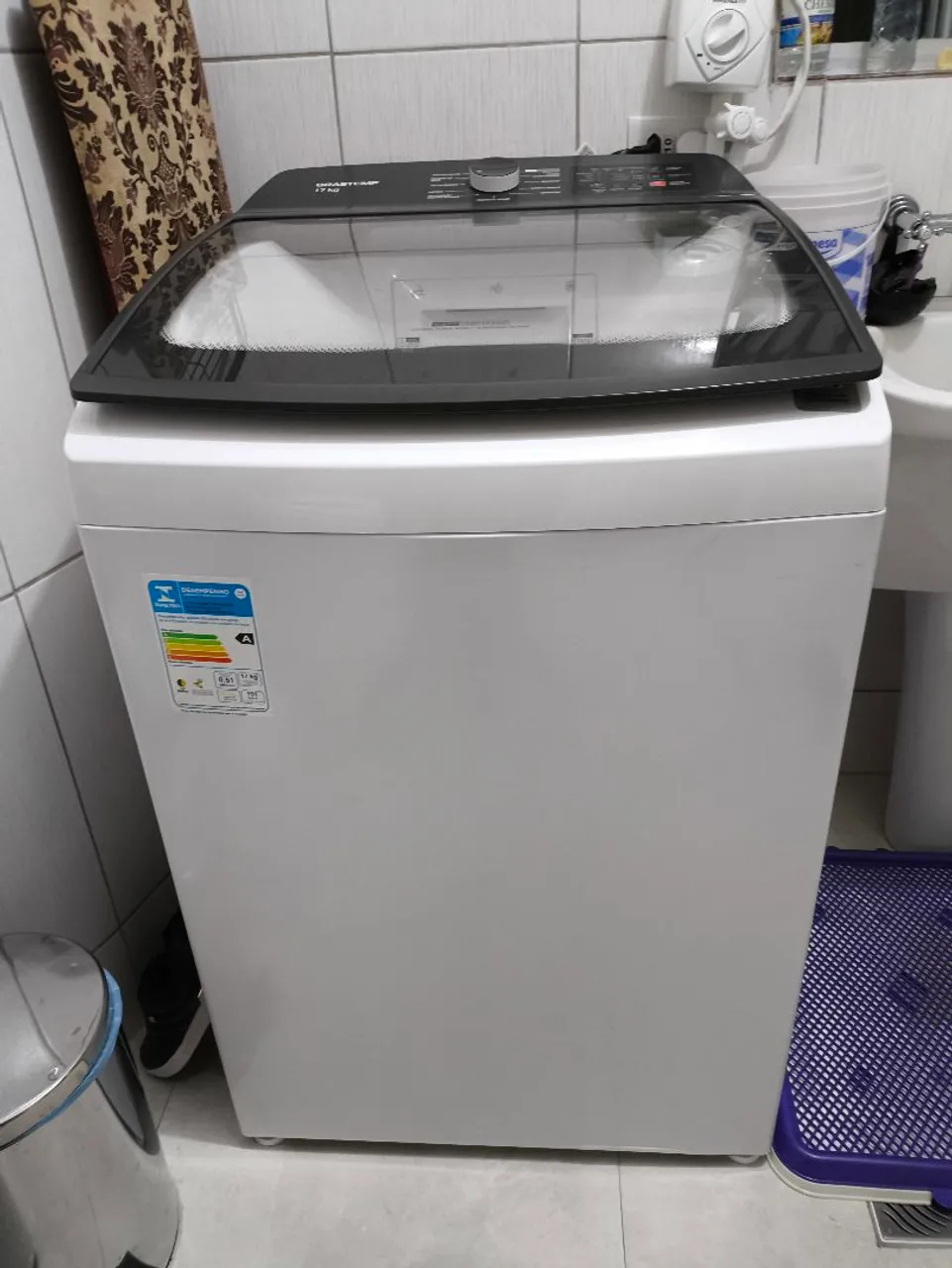 Máquina de Lavar Brastemp 17kg com 3 meses de uso - EXCELENTE ESTADO 
