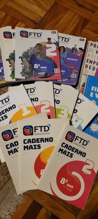 Livros didáticos 8ano Ftd 