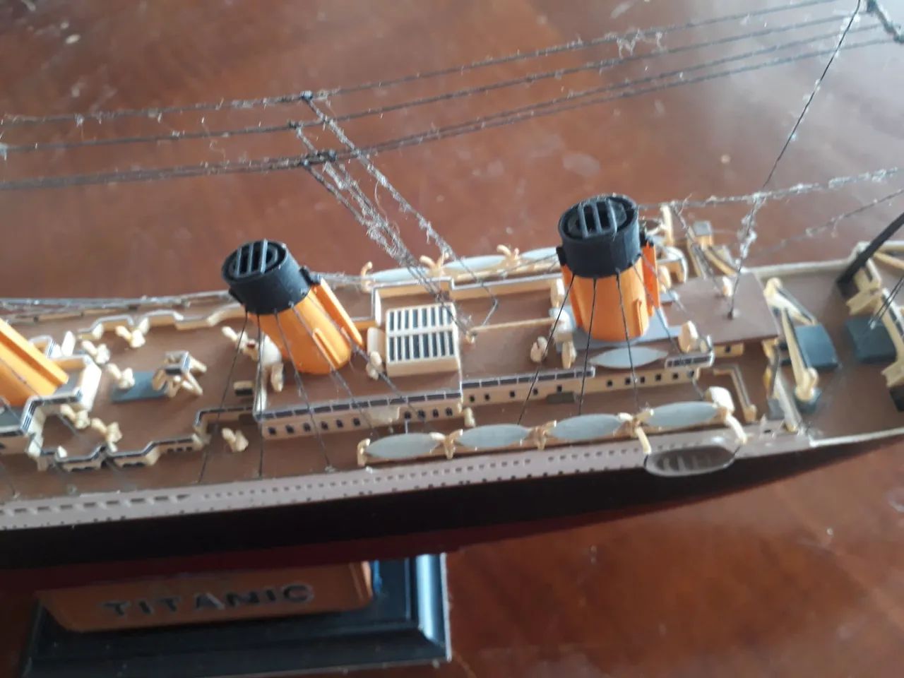 RMS Titanic da Revell escala 1:570 montado e pintado. - Foto 3