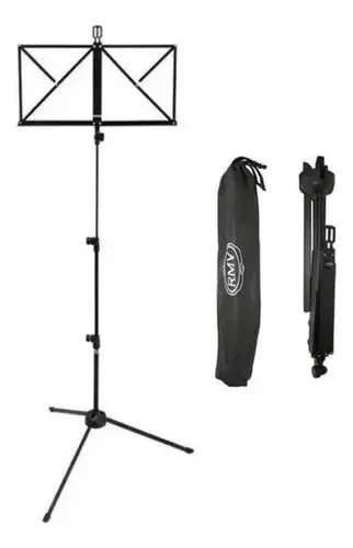 Suporte para partitura dobrável com bolsa