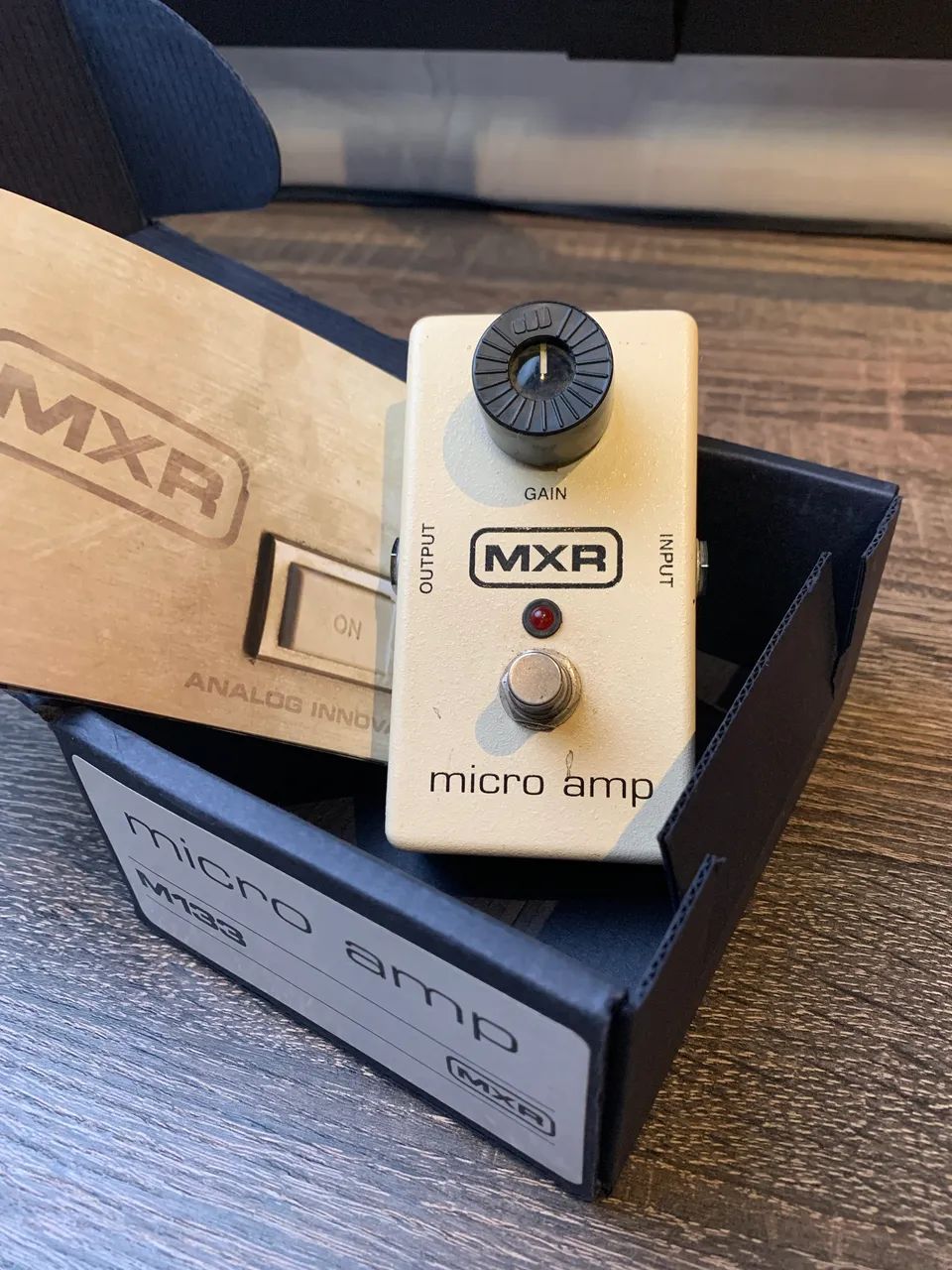 Pedal booster M133 Micro Amp MXR - Foto 2