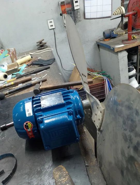Ventilador industrial com motor trifásico - Foto 2