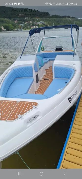 Lancha Runner 25 pés na Lagoa da Conceição  - Foto 2