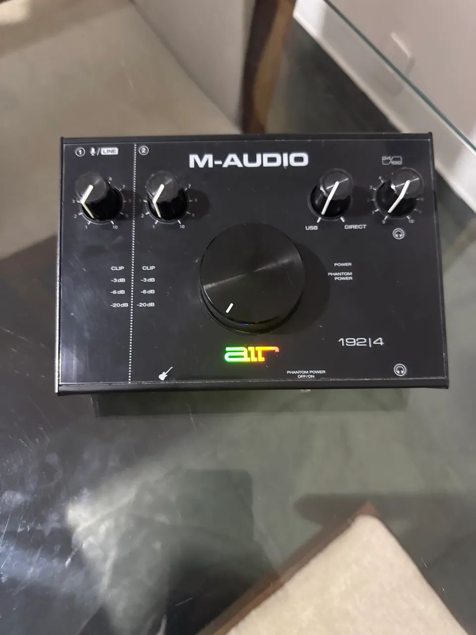 Interface de áudio USB C M-Audio AIR 192|4 - Equipamentos e