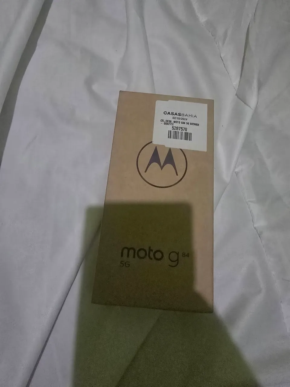 Moto g 84 - capa, película e caixa