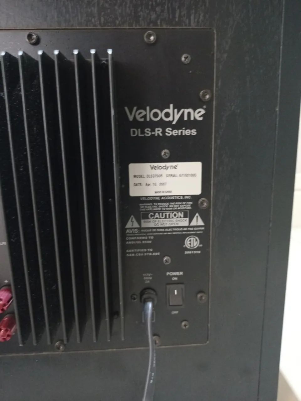 Subwoofer Velodyne DLS - Foto 2