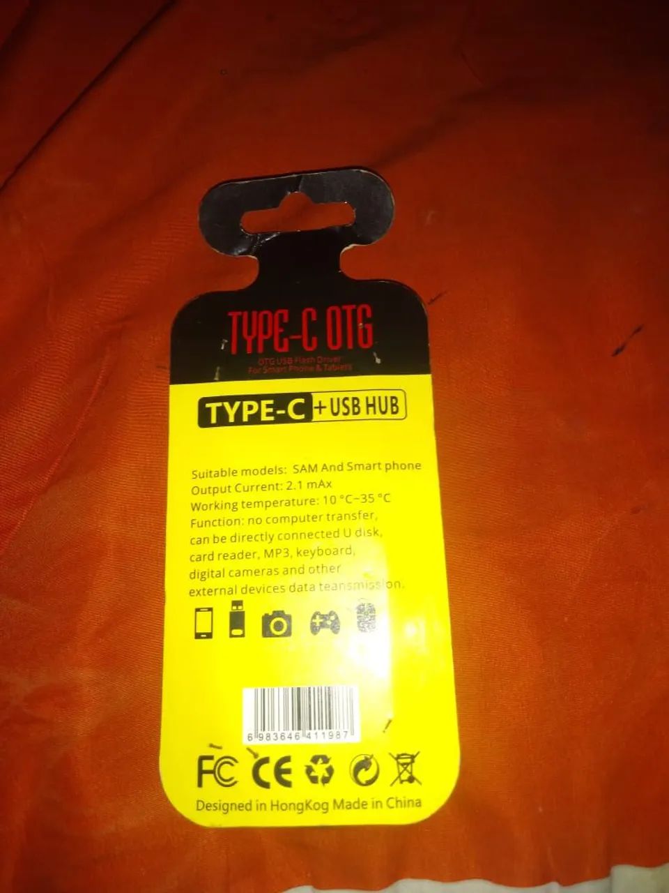 Cabo USB OTG Tipo C*novo*! - Foto 2
