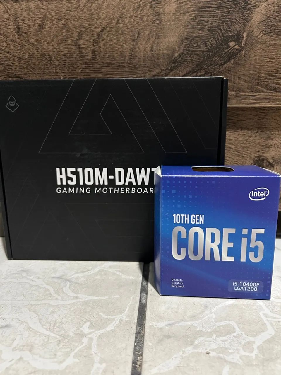 Processador i5 10400f + Placa mãe H510M Dawt