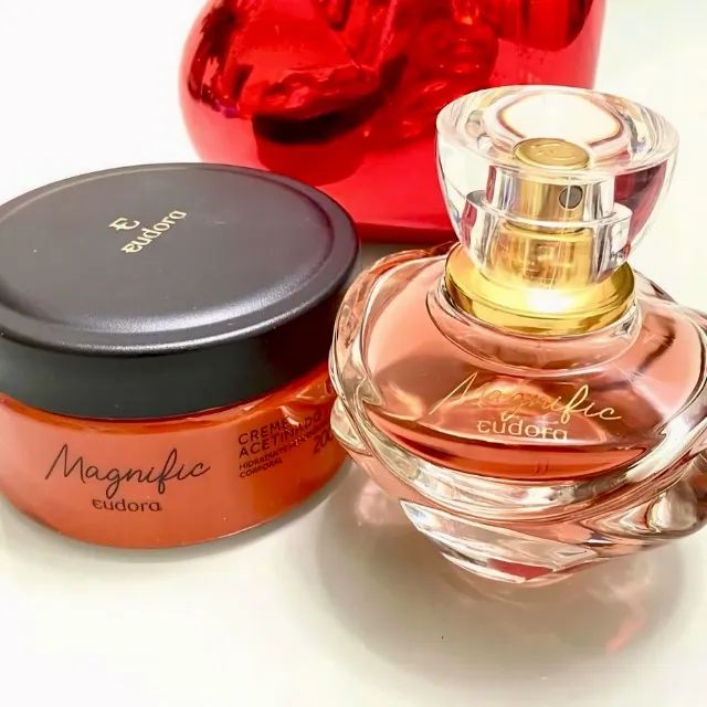 Kit Combo Eudora Magnific Perfume 75ml + Hidratante 200g - Foto 3