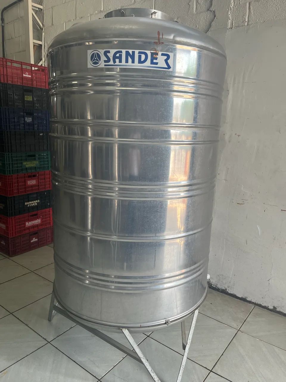 Tanque de inox 1.500 litros excelente estado  - Foto 3