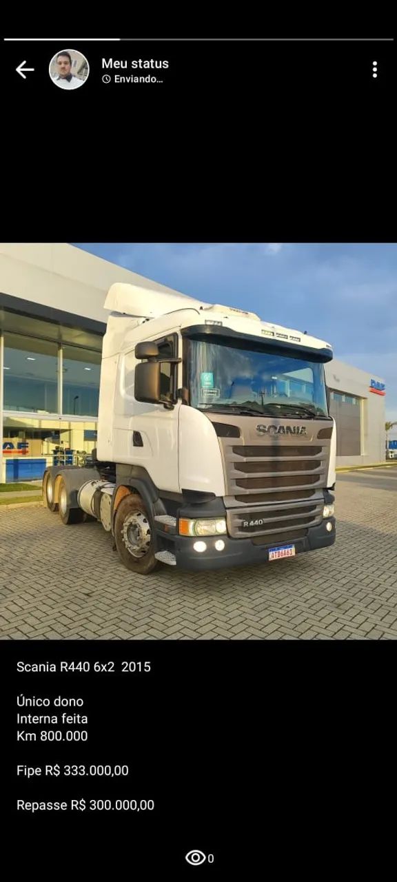 Scania R440 6x2 2014