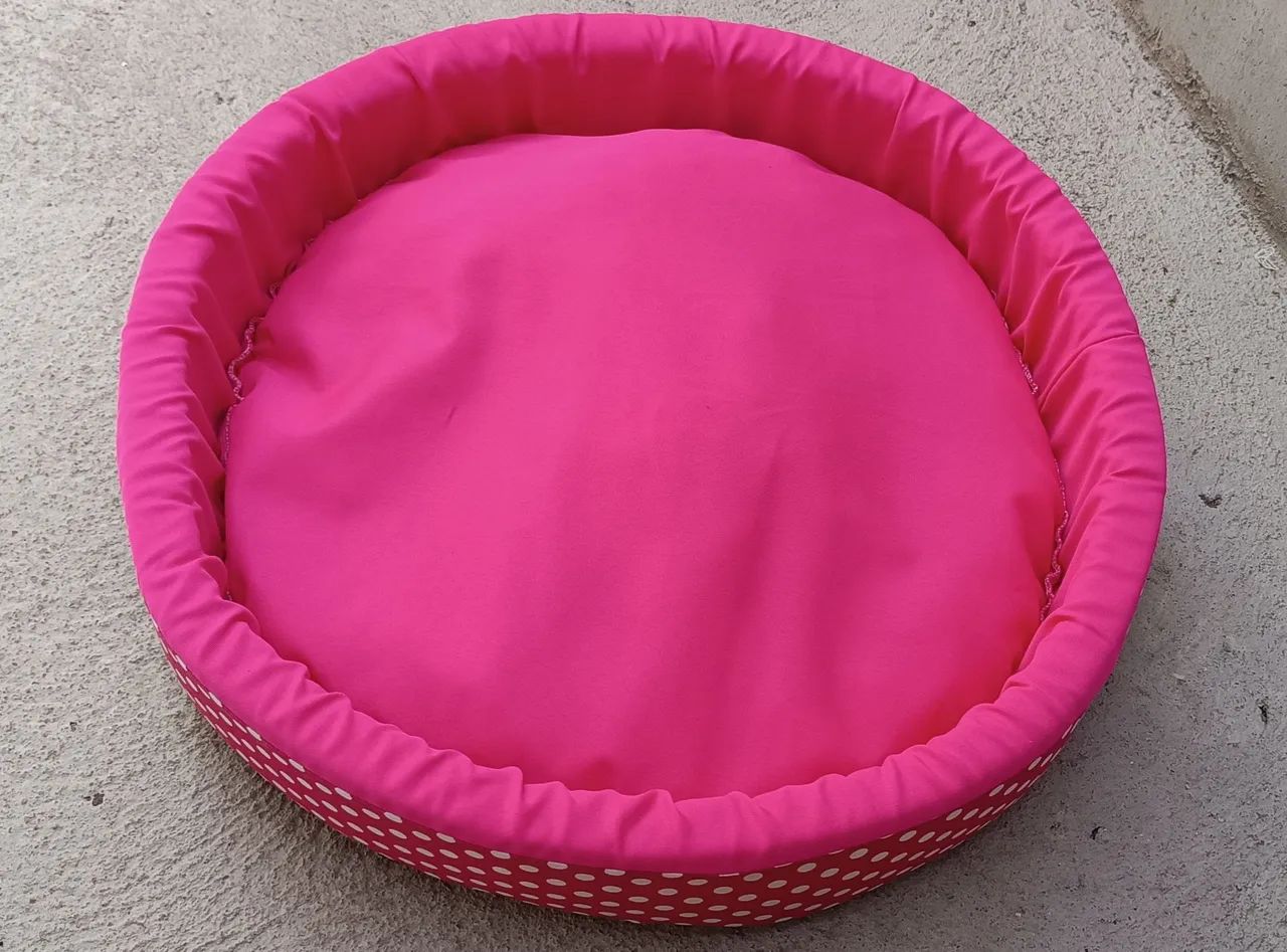 Cama Pet Redonda Unic para Cães e Gatos - Foto 4