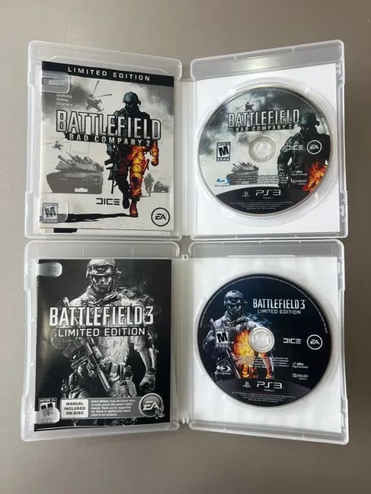 Combo Battlefield ps3 - Foto 3