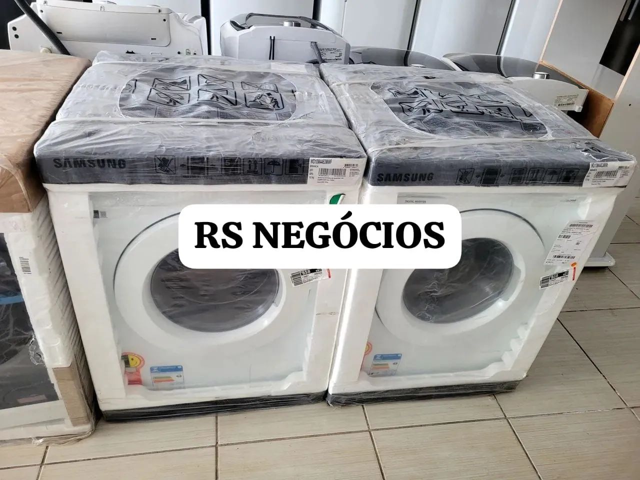 Lava e Seca WD10M Branca 127v, Lacrada + NF (Até 12x)