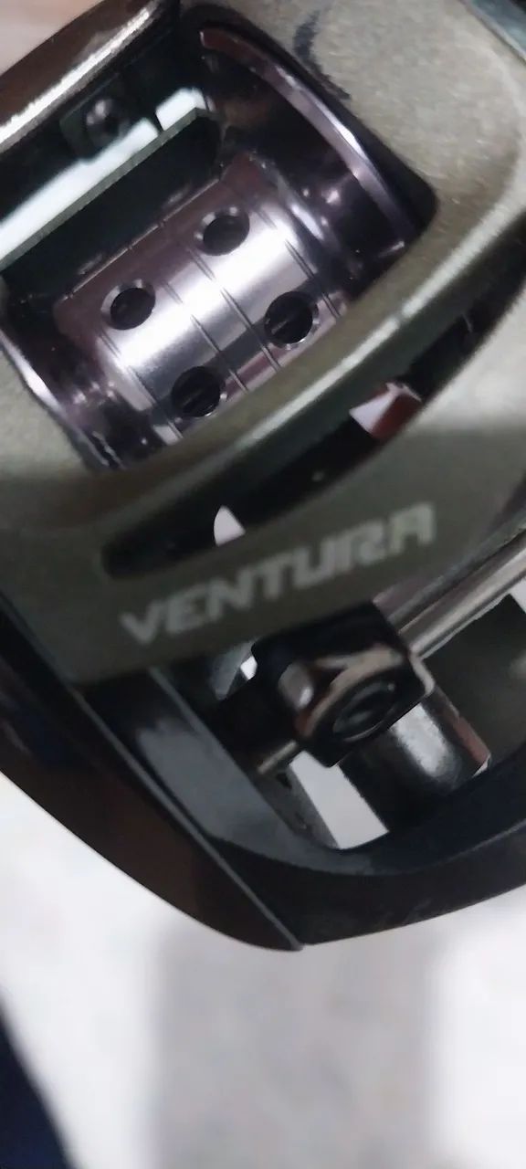 Kit pesca Carretilha marine sport gto ventura vara 1,80 fibra carbono  - Foto 4