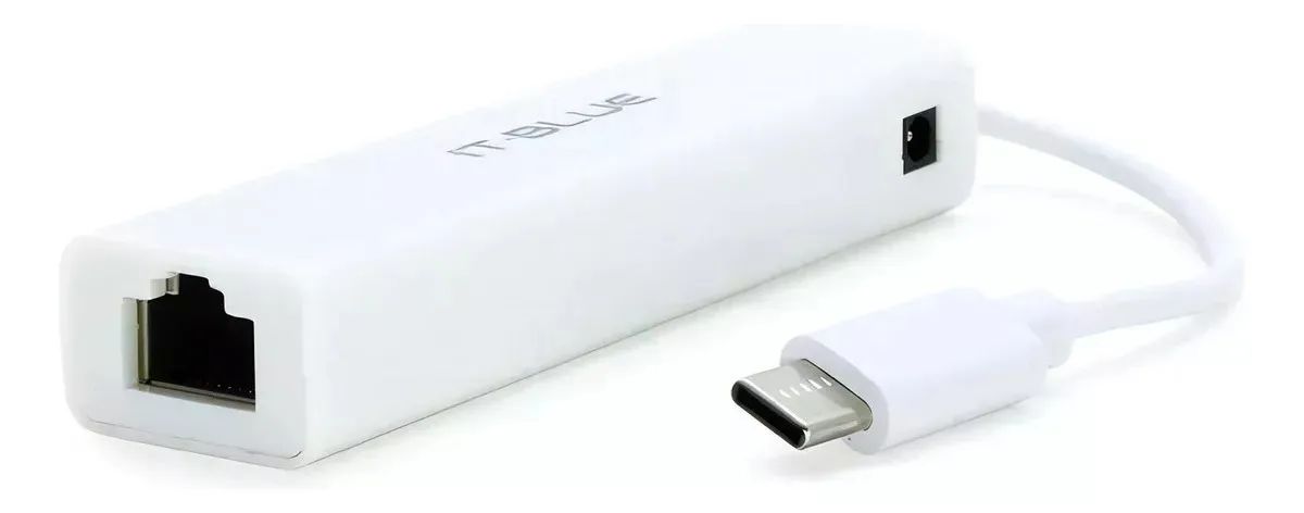 Adaptador Tipo-C 3.1 / Hub 3 Portas Usb + Rj45 Gigabit It-blue Le-5575 - Foto 3