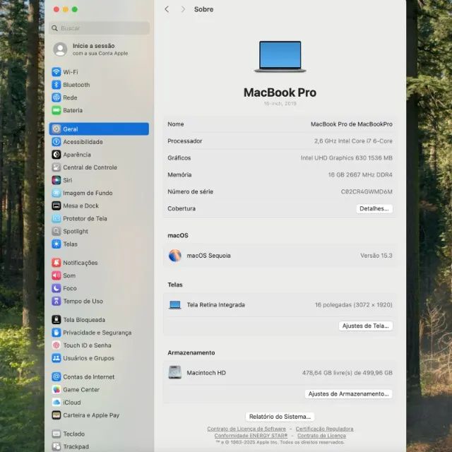 MacBook Pro 16" 2019 16GB 512GB - Foto 5