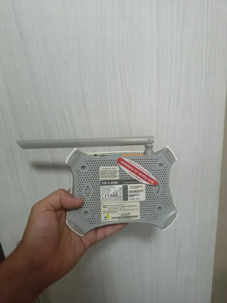 Roteador funcionando sem a fonte - Foto 3