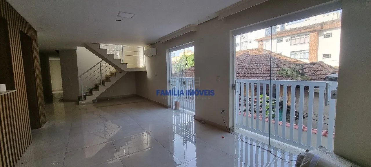 Casa para alugar e vender 3 suítes 2 vagas Bairro Embaré Santos/SP