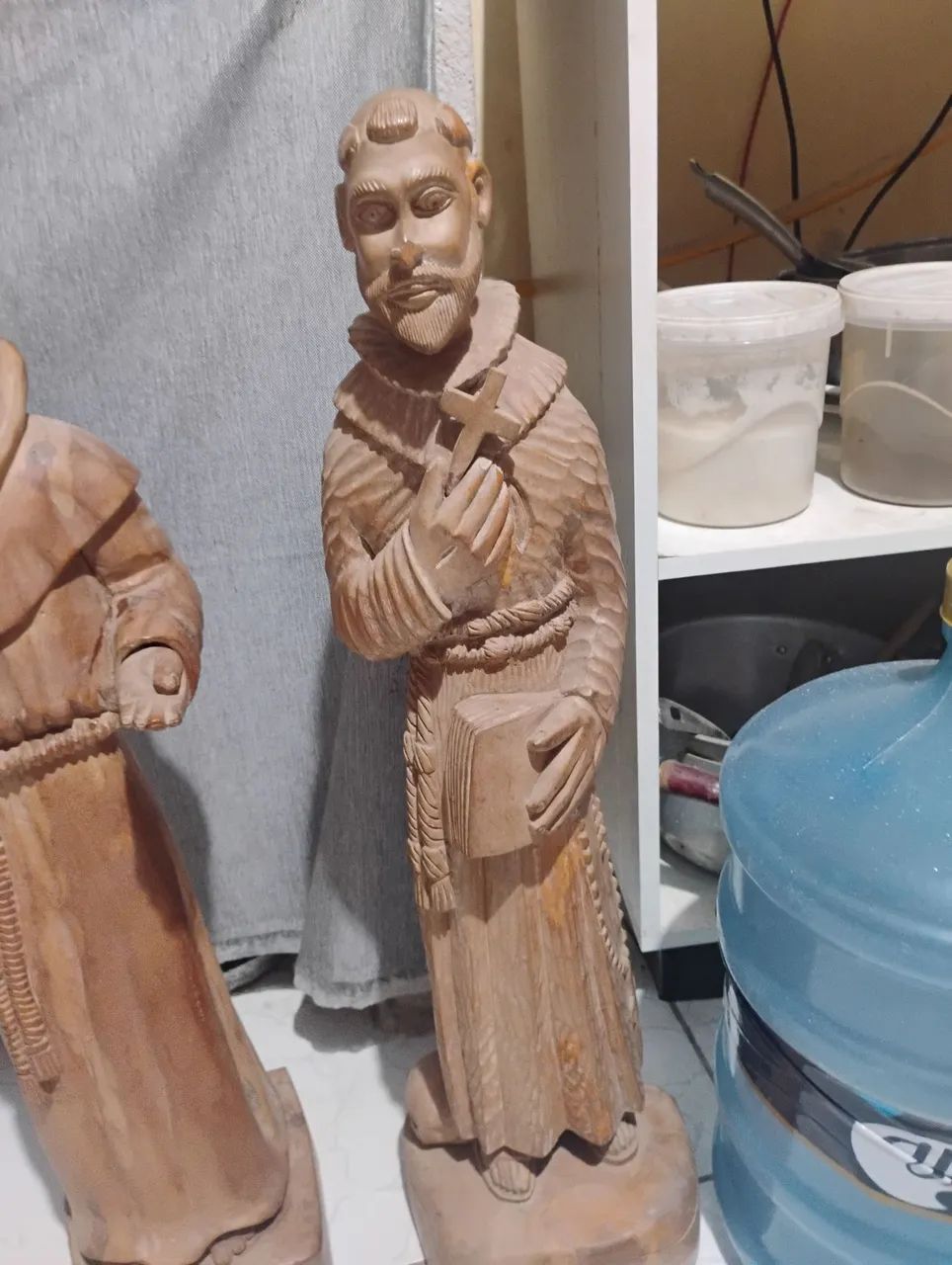 Esculturas religiosas em madeira  - Foto 3