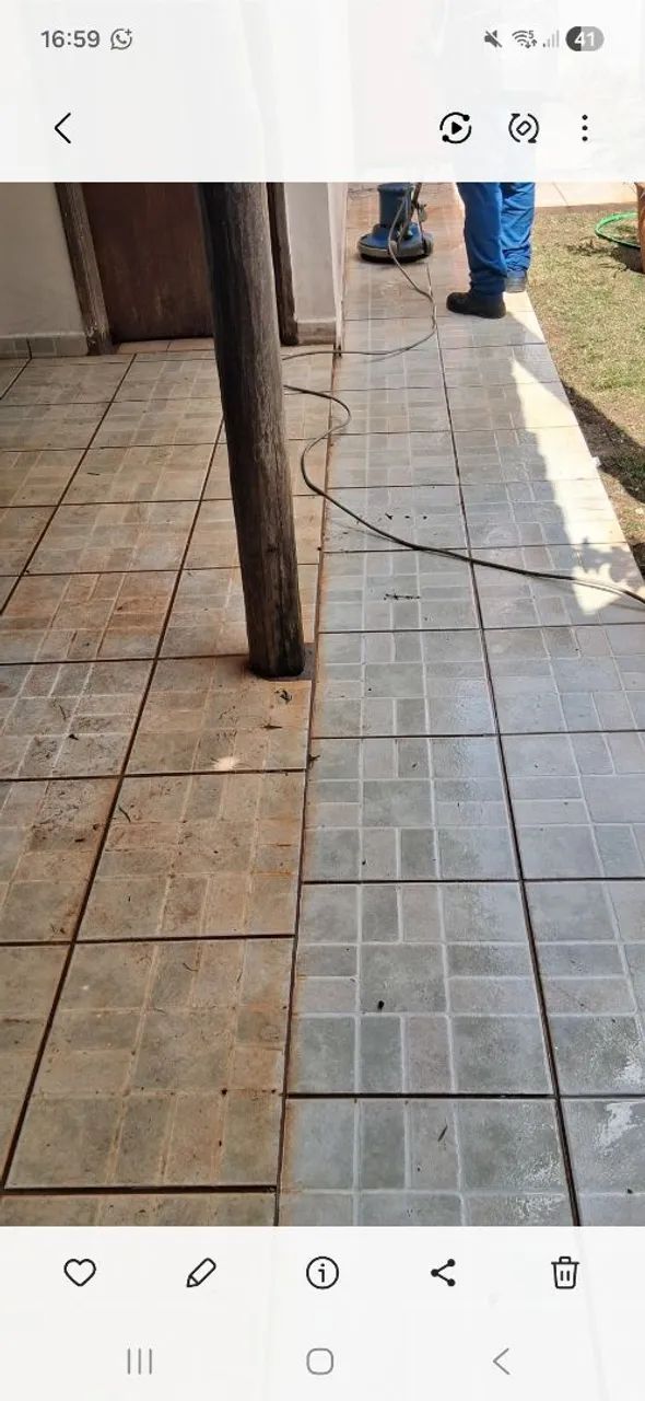 limpezas de pisos e calçada - Foto 2