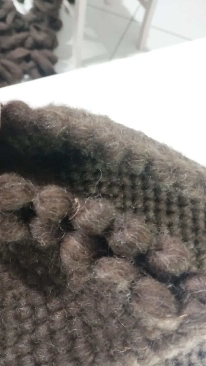 Baixeiro de lã duplo  - Foto 4