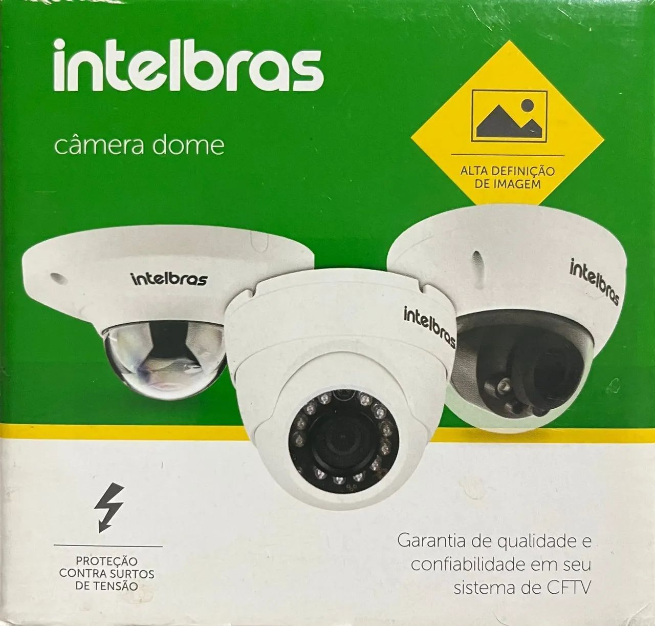 Câmera Dome Intelbras - Kit com 3 Câmeras + gravador digital  - Foto 3