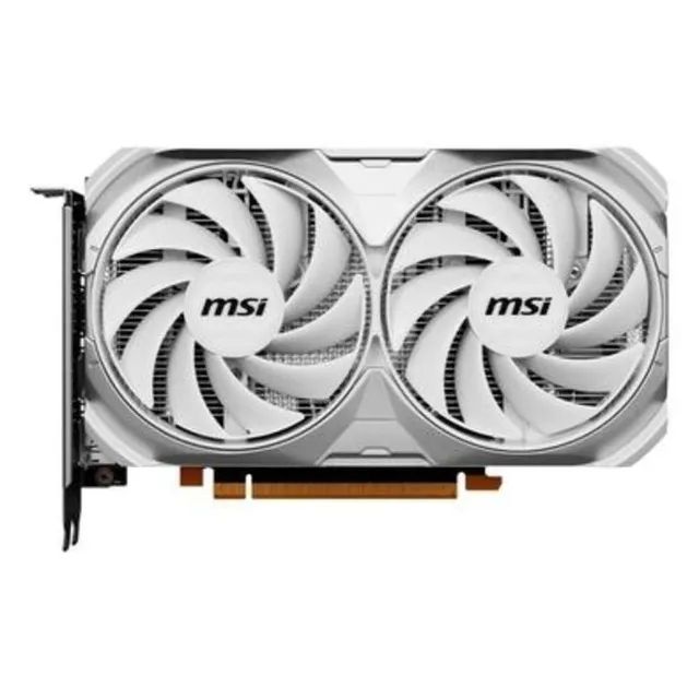 Placa de Vídeo Nvidia GeForce MSI RTX 4060 8GB Ventus OC White, 128 Bits, GDDR6, Dual Fan - Foto 2