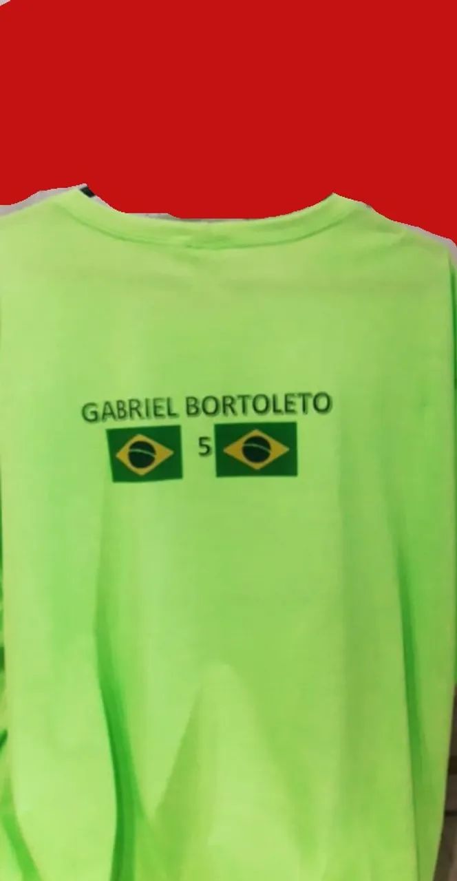 camiseta estilo F1 - Gabriel Bortoleto - Stake - verde  - Foto 3