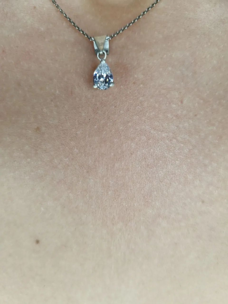 Pingente de Prata 925 com Pedra de Zircônia - Foto 4