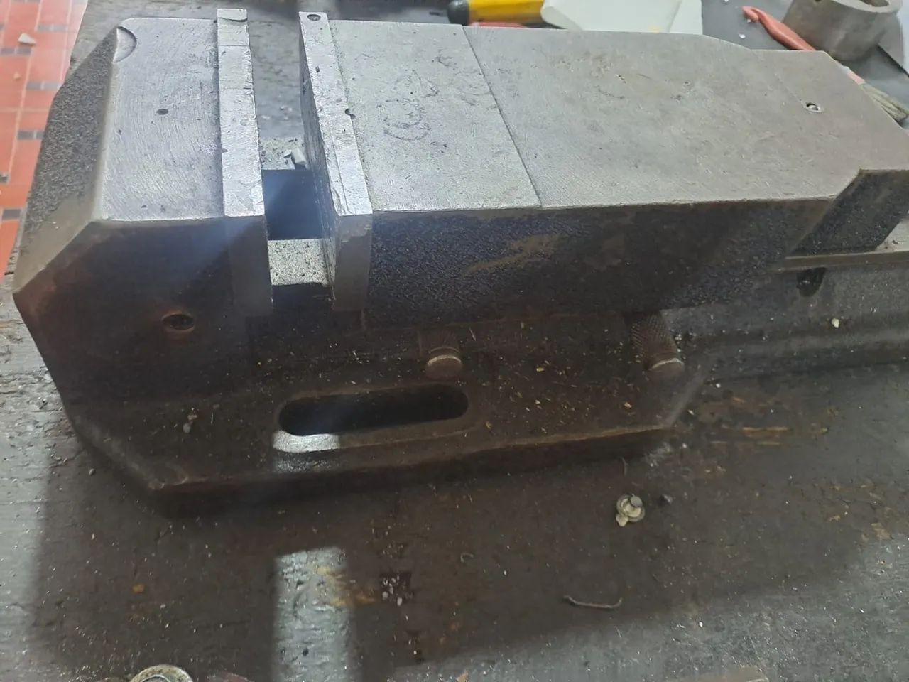 Morsa de Precisão para Usinagem 250 mm abertura e 130 mm mordente - Foto 3