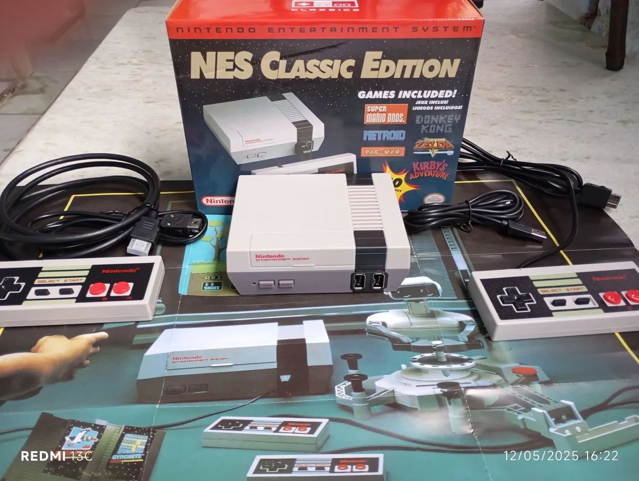 NES Classic Edition - Console Retrô-DE COLECIONADOR!!!