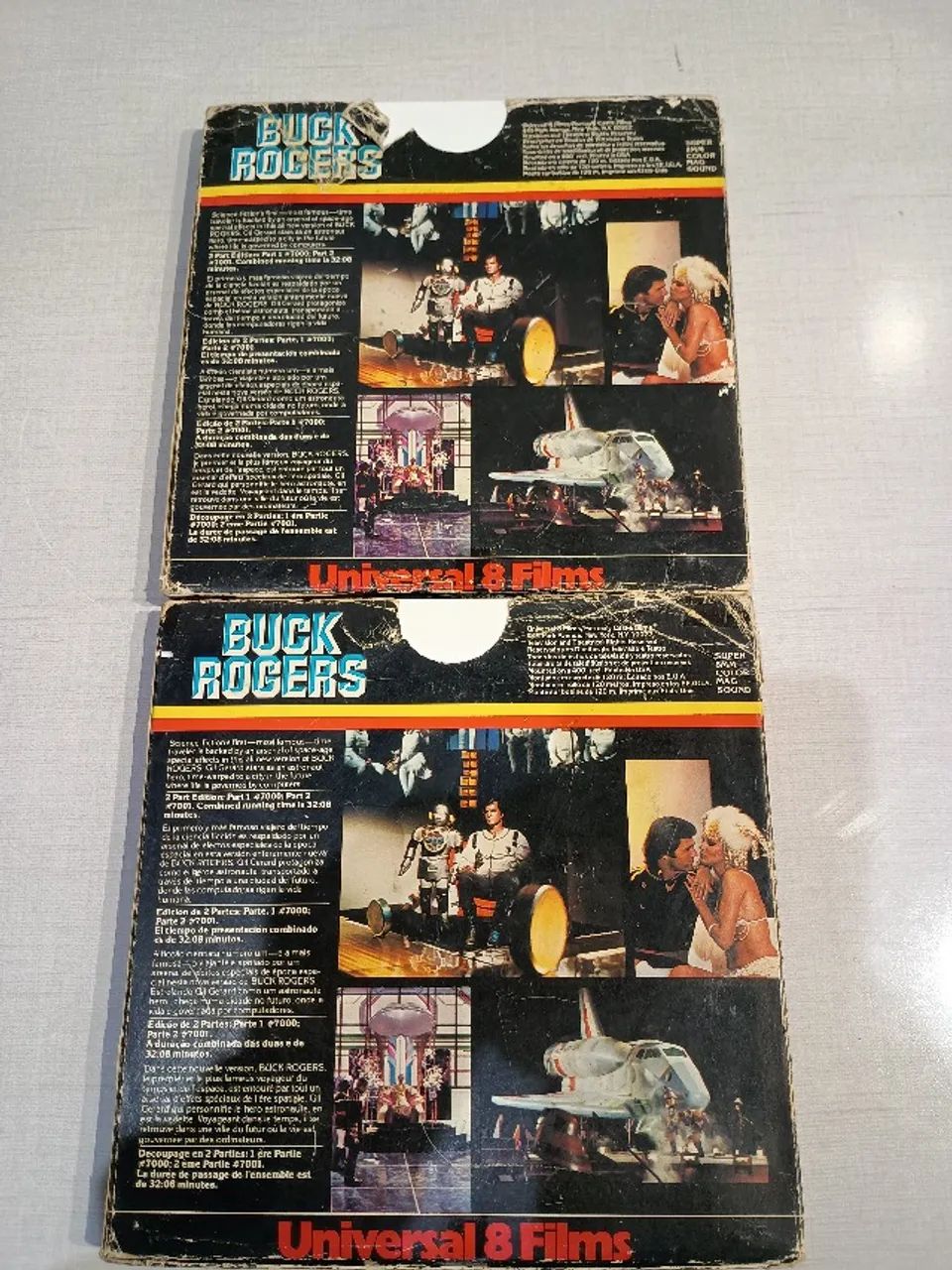 Filme super 8mm BUCK ROGERS /part 1 e 2   + 3 caixa de slides no estado - Foto 3
