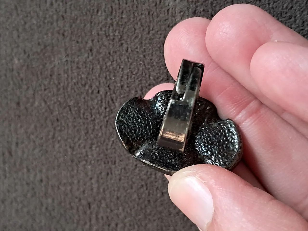 Anel de bijuteria rodium com pedras - Foto 4