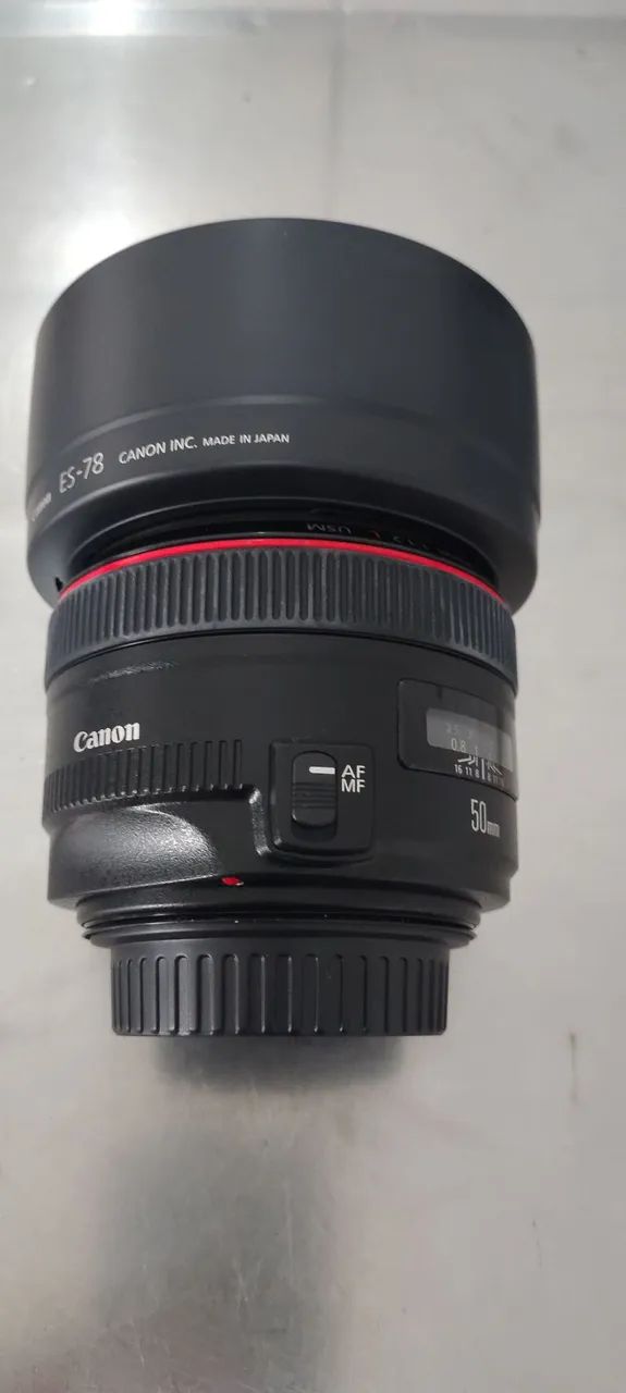 Lente Canon EF 50 f/1.2L USM - Foto 6