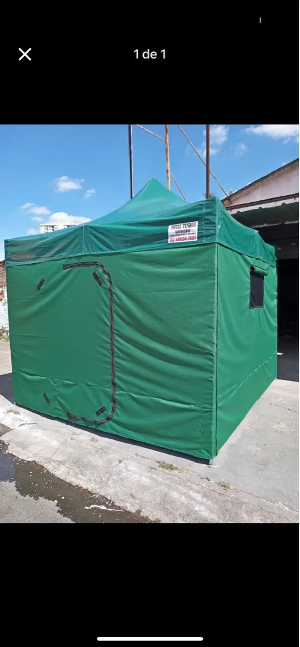 Tenda 3x3 modelo camping 