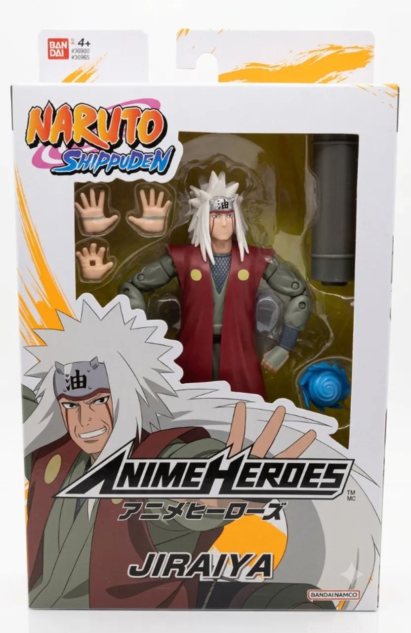 Action Figure Jiraiya - Naruto Shippuden - BANDAI Anime Heroes - Foto 2