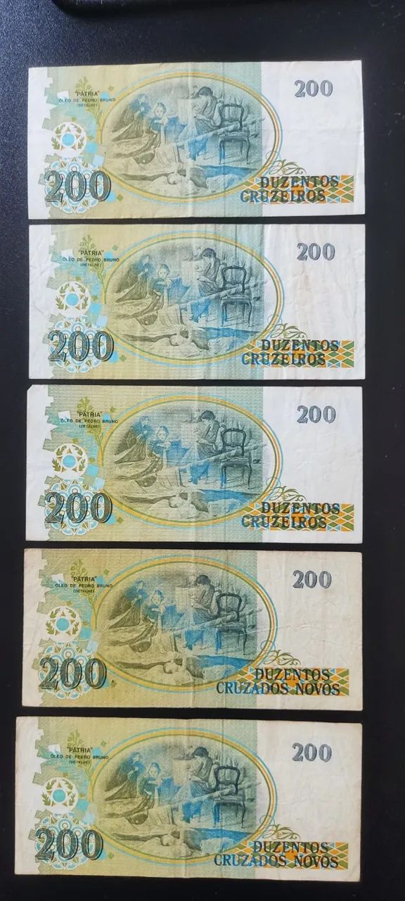Cedulas de 200 cruzeiros - Foto 2