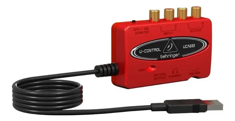 Interface de áudio Behringer U-Control UCA222 - Foto 5