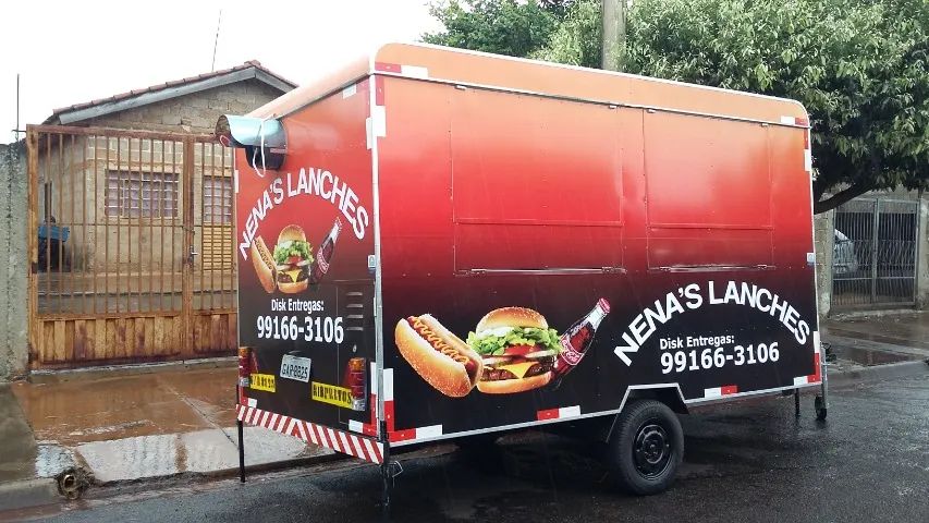 Trailer food lanchonete