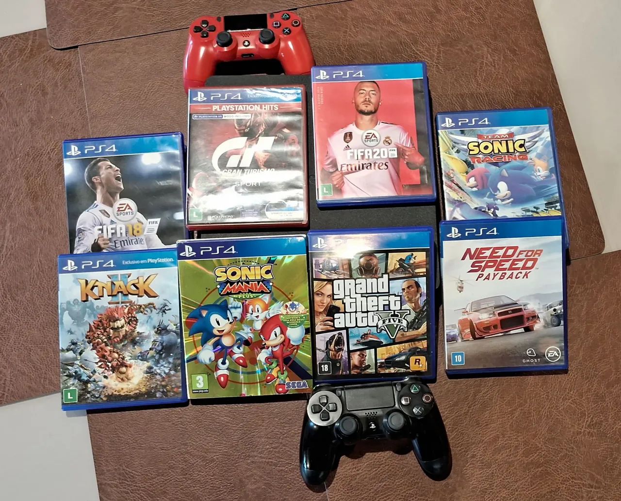 Ps 4 Slim 1Tb - 2 controles e 8 jogos - Foto 2